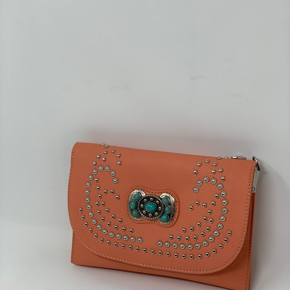 Montana west American bling clutch crossbody bag - Picture 10 of 16